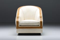 Vivai del Sud Bergère Chair, Italian Tropicalist Style, Rattan, Silk, 1970's