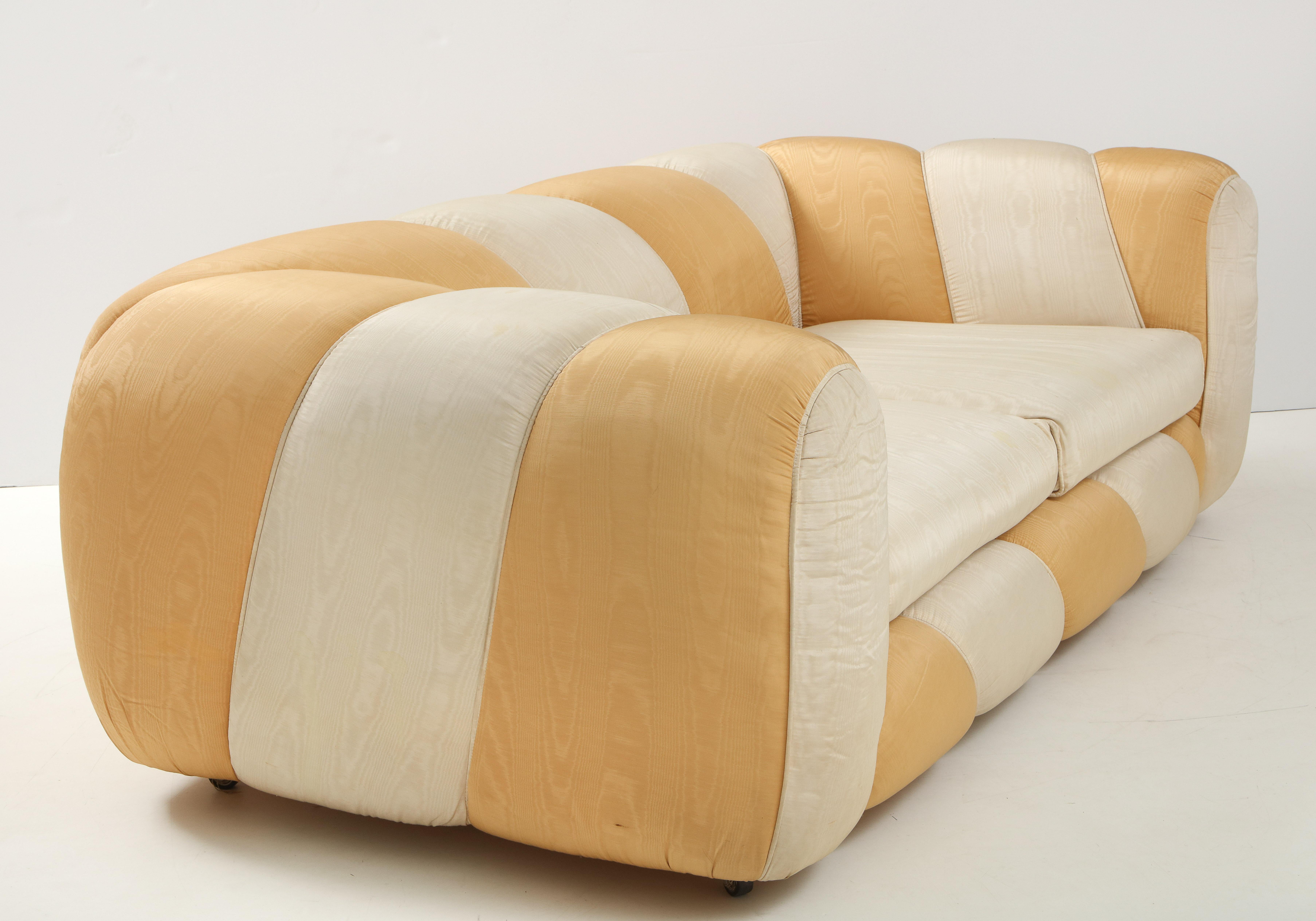 Late 20th Century Vivai del Sud Italian Two Seat Sofa For Sale