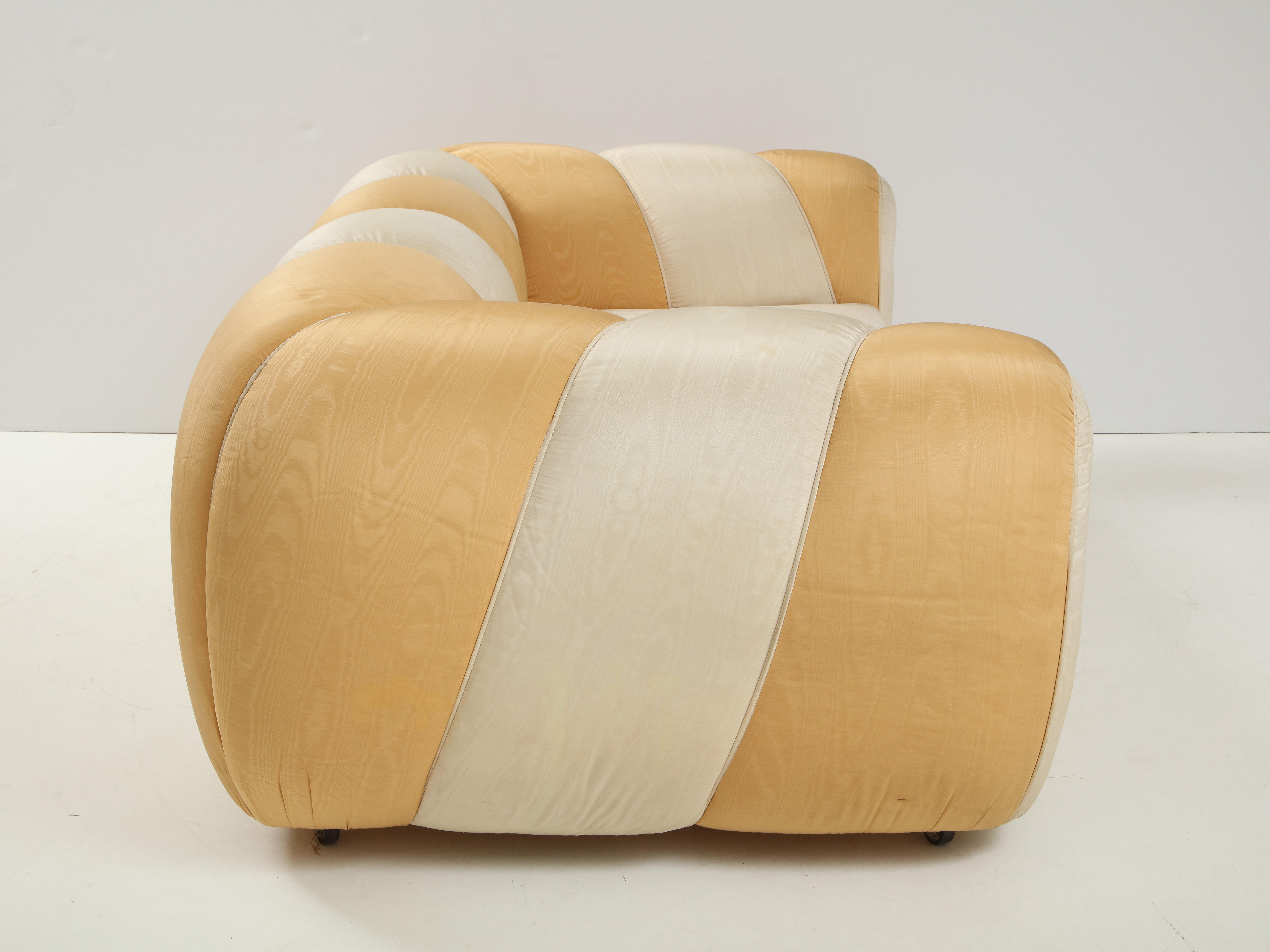 Fabric Vivai del Sud Italian Two Seat Sofa For Sale