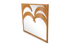 Vivai del Sud Large Tropicalist Mirror from the 1970s