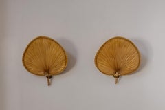 Vivai del Sud “Lotus Leaf” Wall Lights, 1970s, Set of 2
