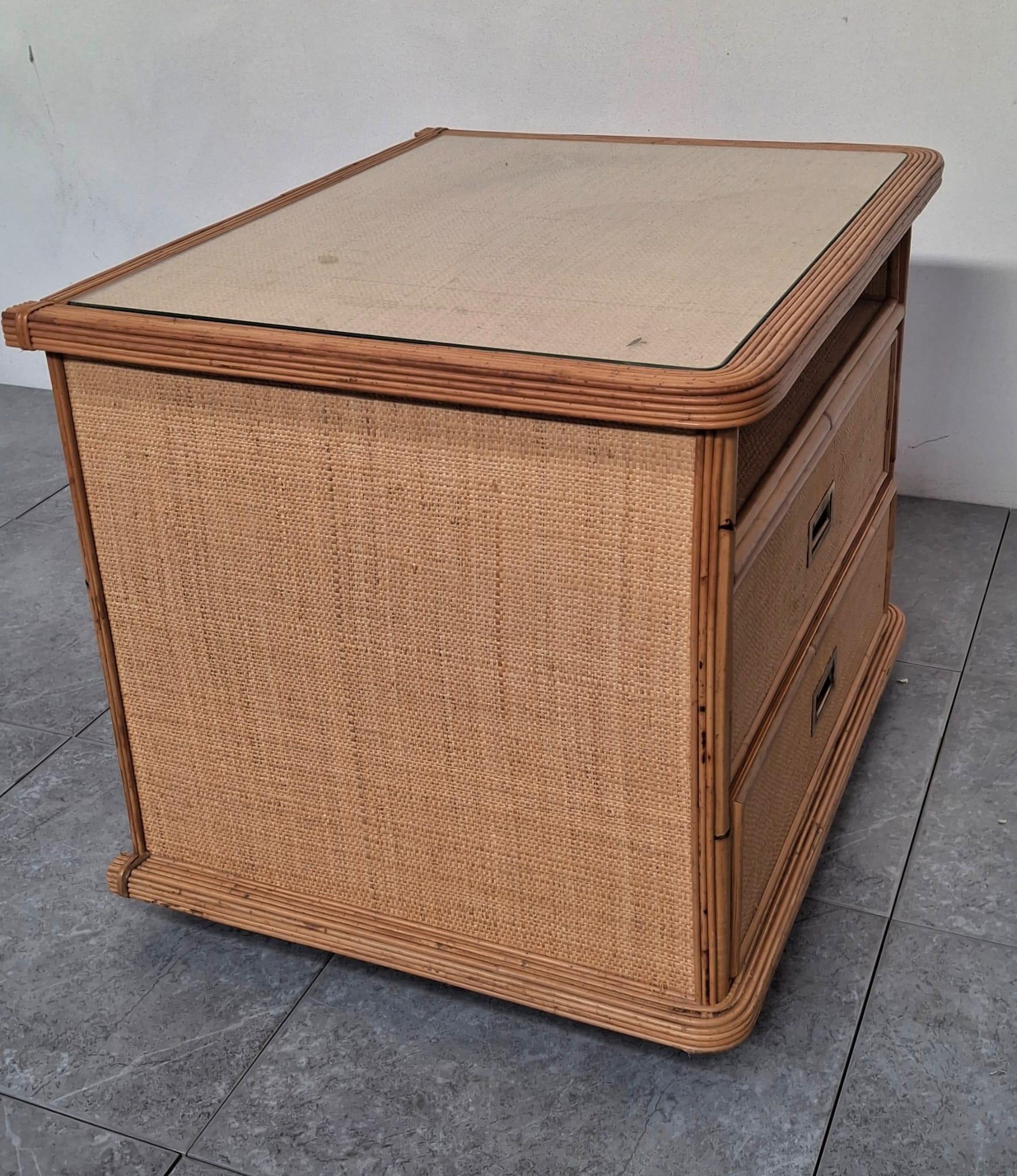 Late 20th Century Vivai del Sud night table, 1970s in vendita