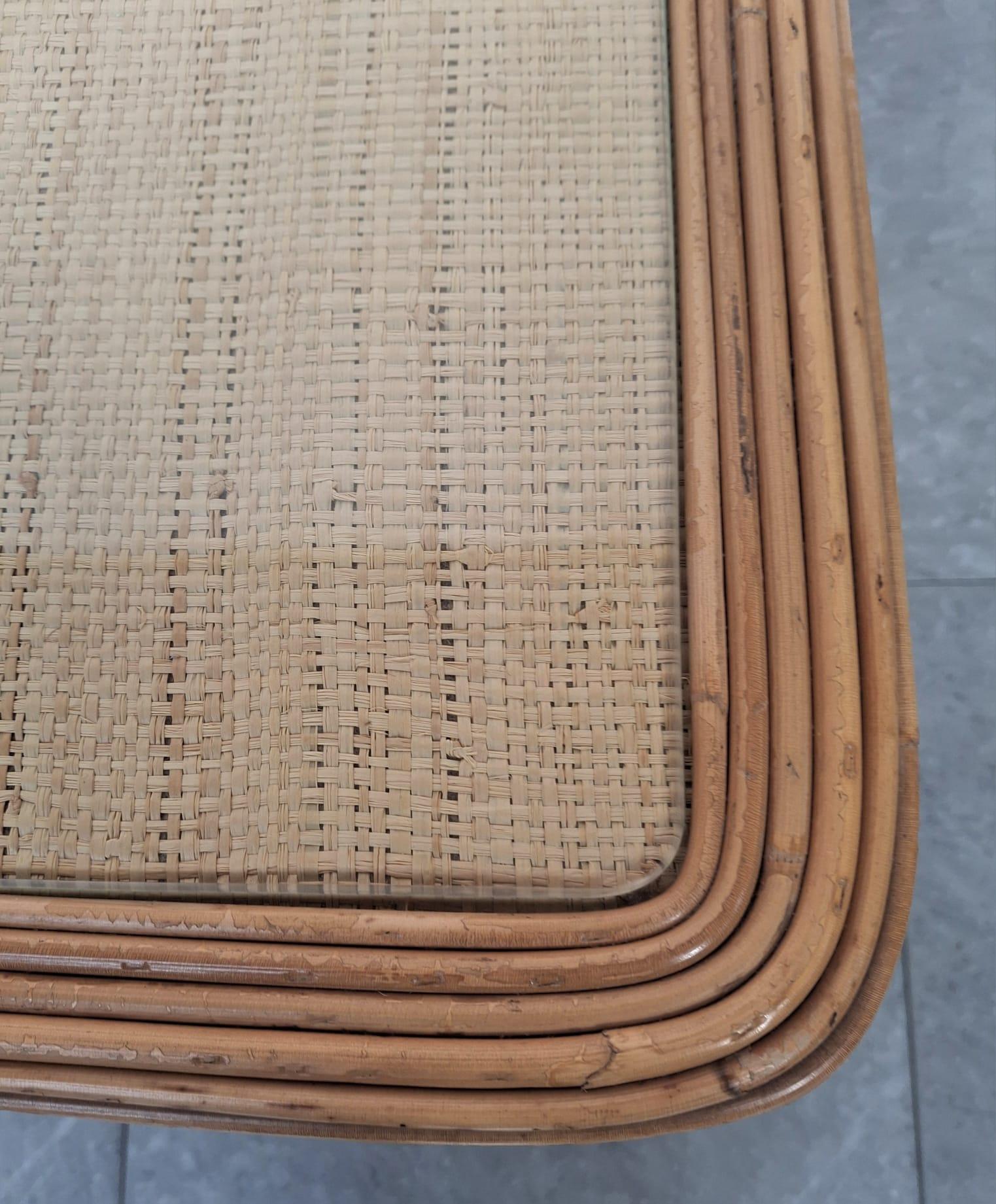Bambù Vivai del Sud night table, 1970s in vendita