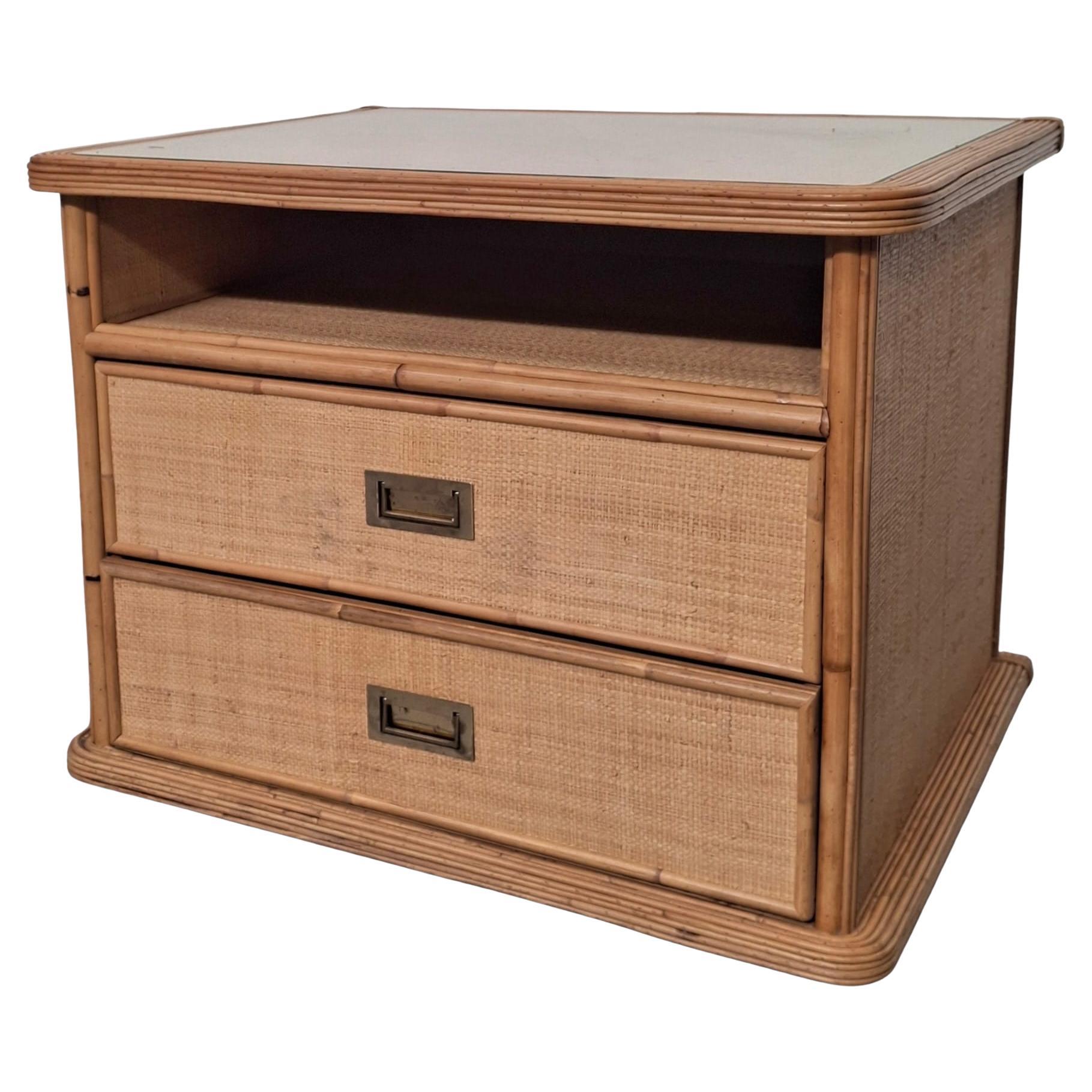 Vivai del Sud night table, 1970s