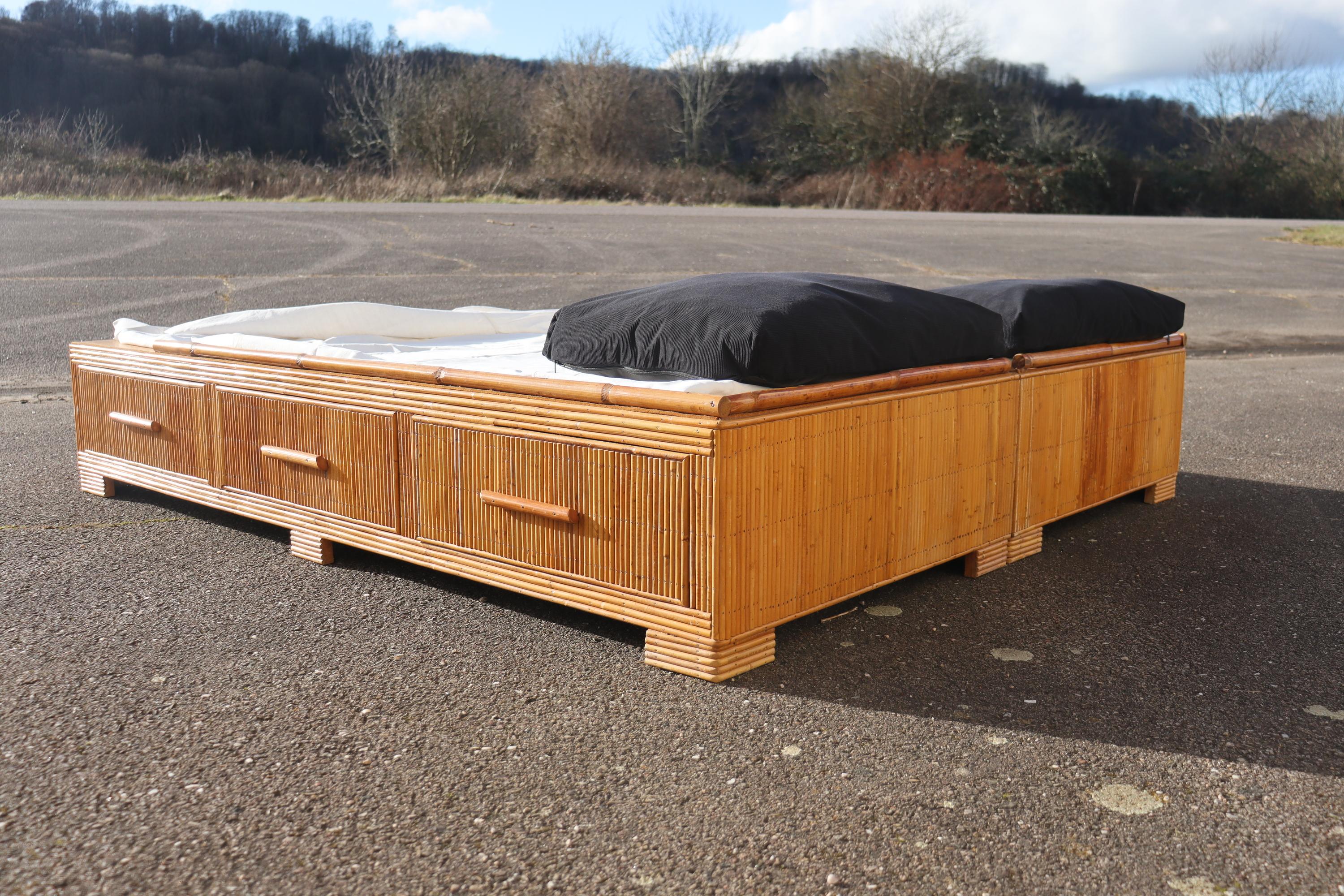 Vivai Del Sud Rattan Bed For Sale 2