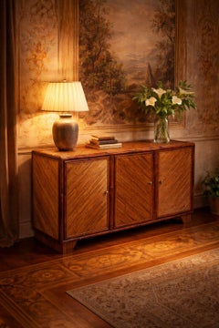 Southern Nurseries Rattan Sideboard, 1970 Southern Nurseries Rattan Sideboard, 1970 Nurseries