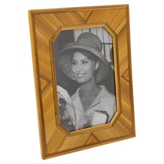 Vivai del Sud, Roma Wicker Marquetry Picture Frame