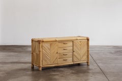 Vivai del Sud Sideboard in Bamboo, Italy, 1970s