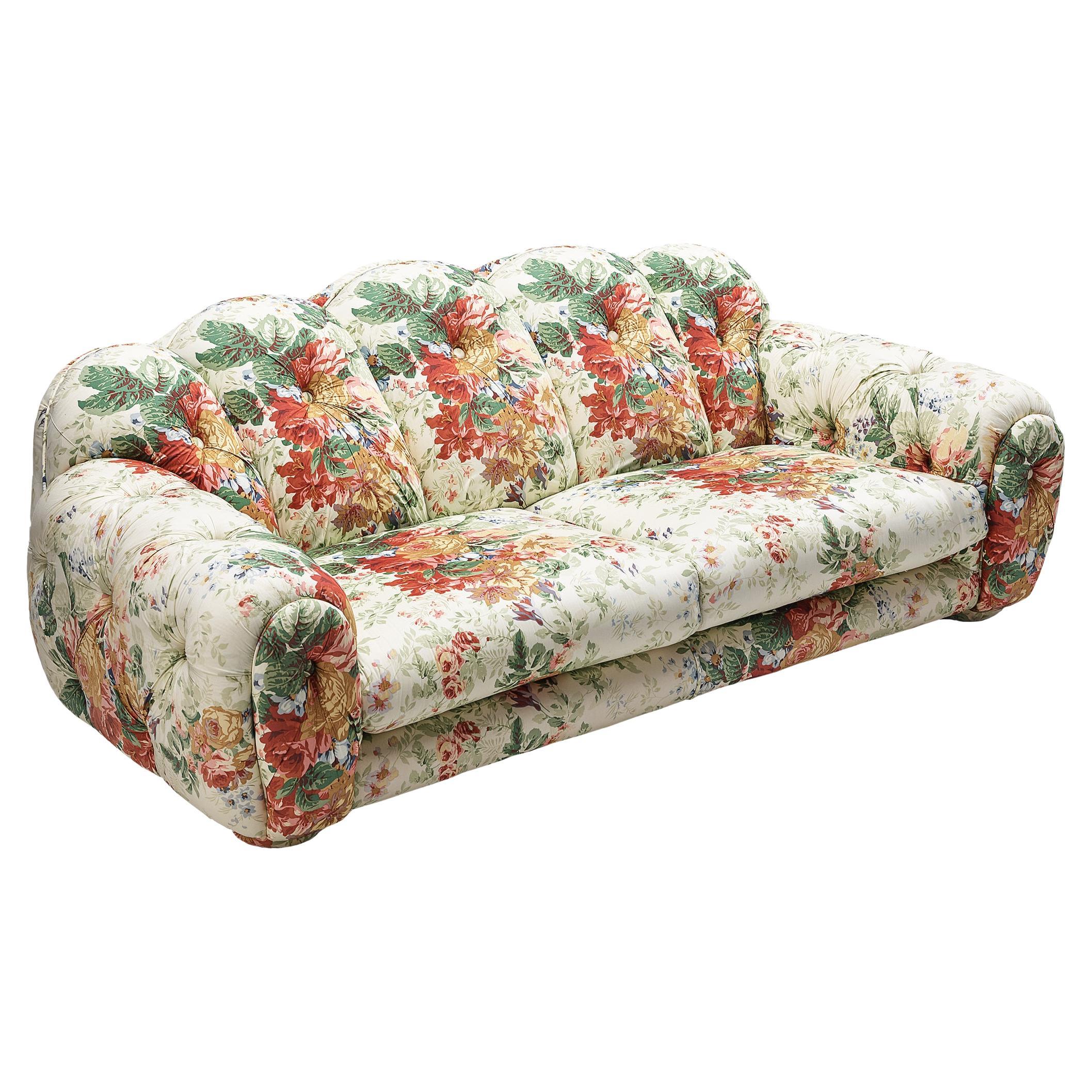 Vivai Del Sud 'Superstar' Sofa in Floral Upholstery