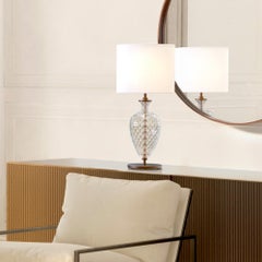 VIVALDI Modern Artistic Murano Glass Handcrafted Table Lamp
