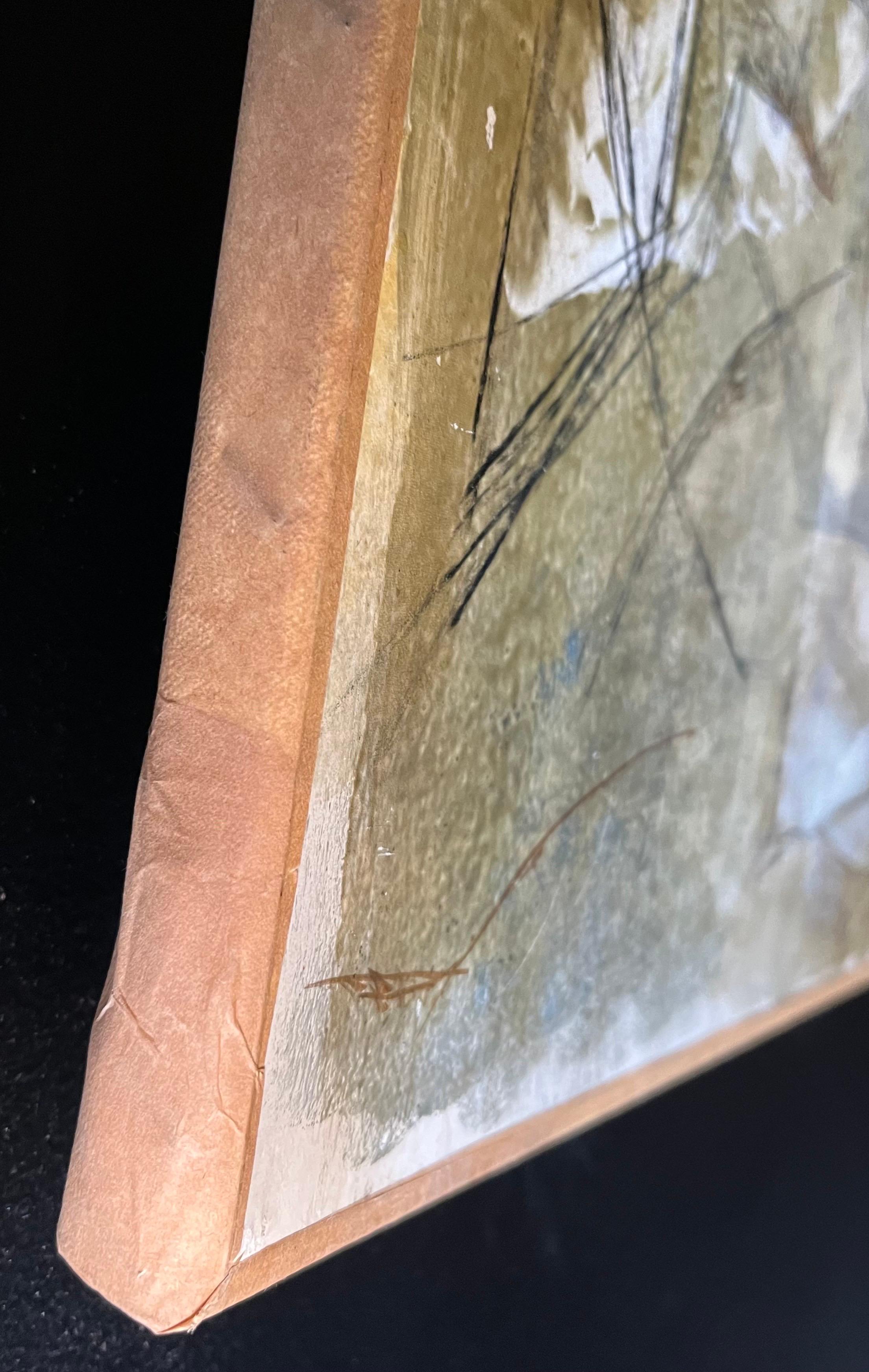 Composizione astratta N°1 di Vivaldo Martini - Olio su tela 70x50 cm in vendita 8