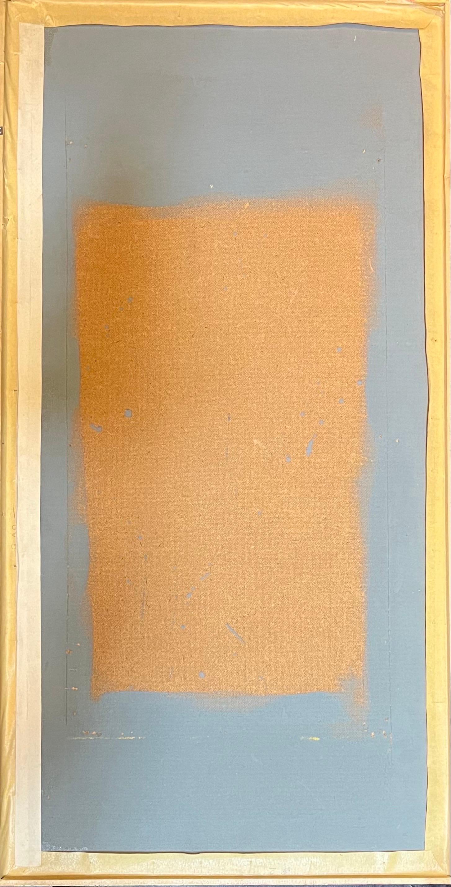 Composizione astratta N°3 di Vivaldo Martini - Olio su masonite 53x106 cm in vendita 8