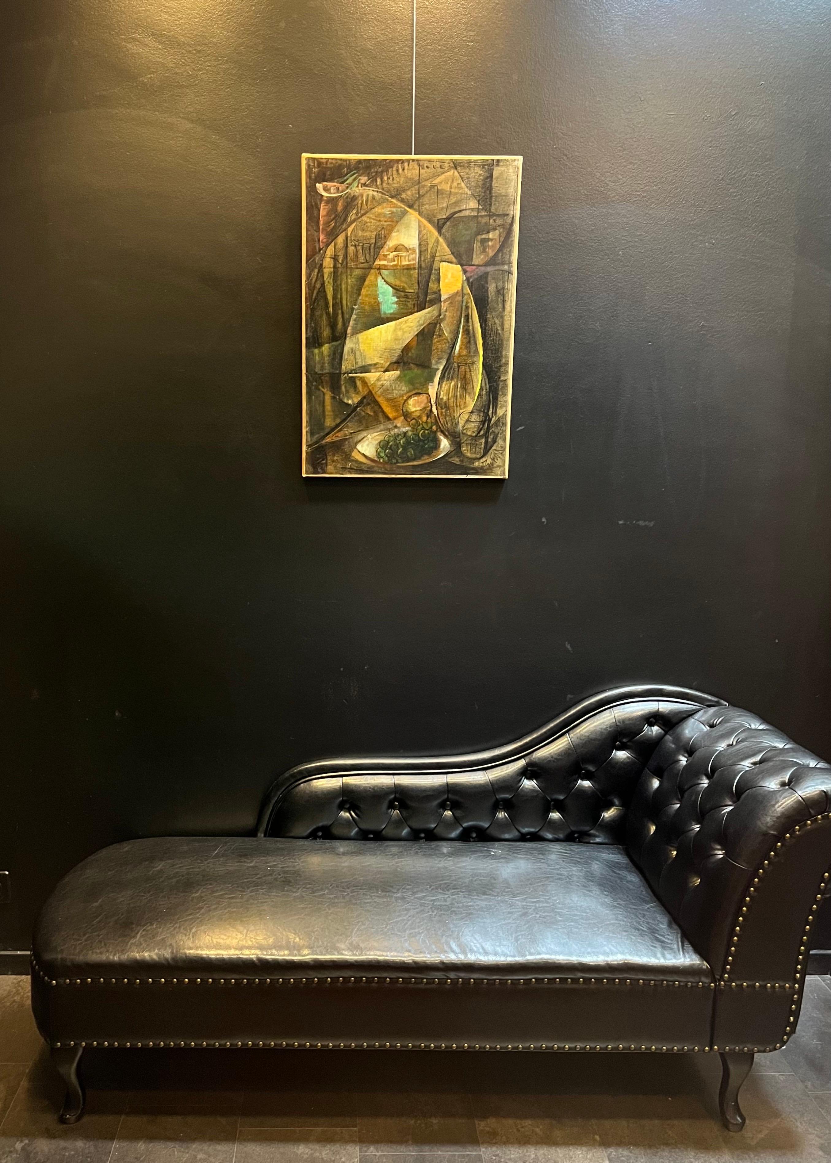 Chianti de Vivaldo Martini - Óleo sobre lienzo 50x73 cm en venta 6
