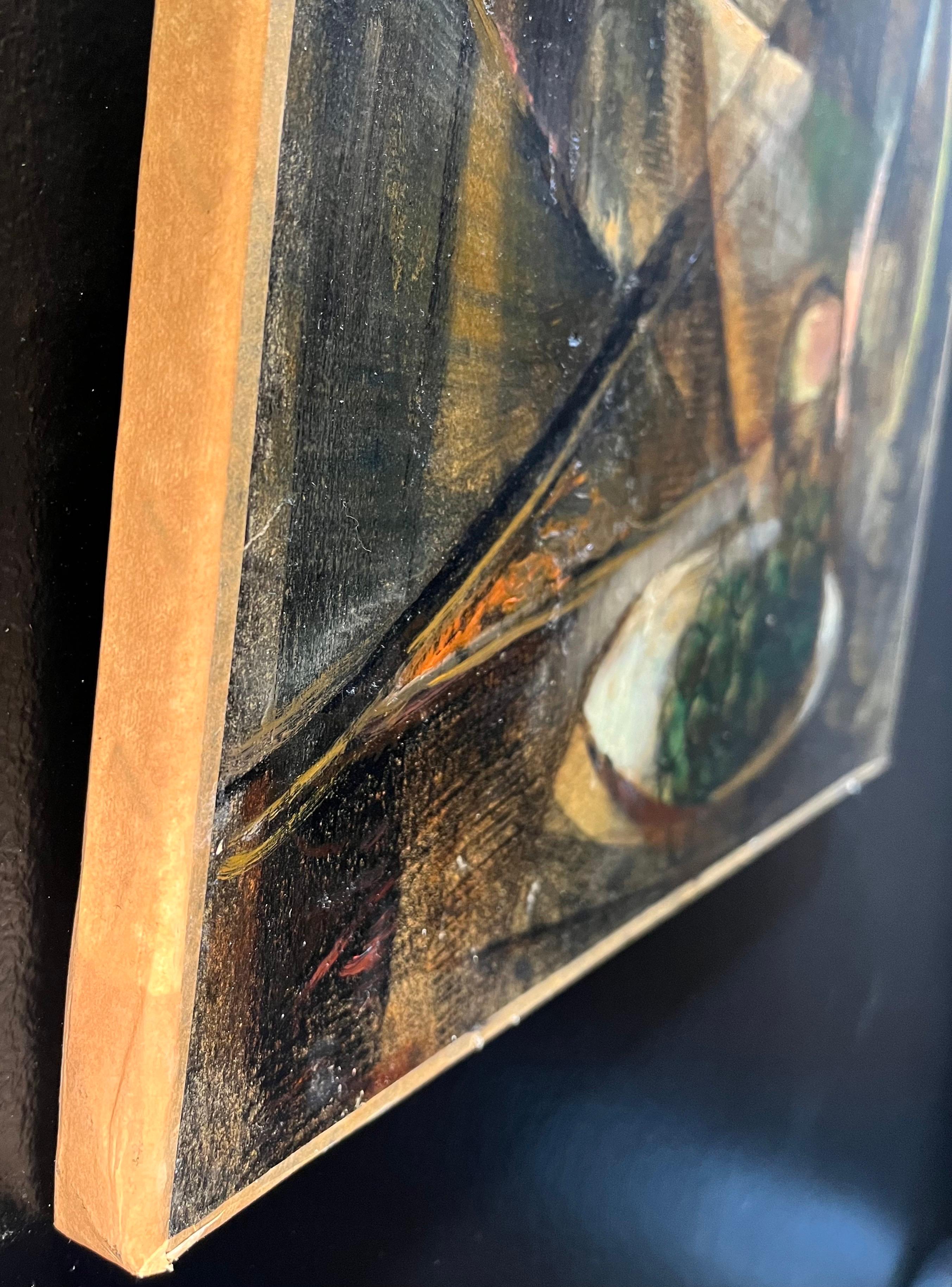 Chianti de Vivaldo Martini - Óleo sobre lienzo 50x73 cm en venta 7