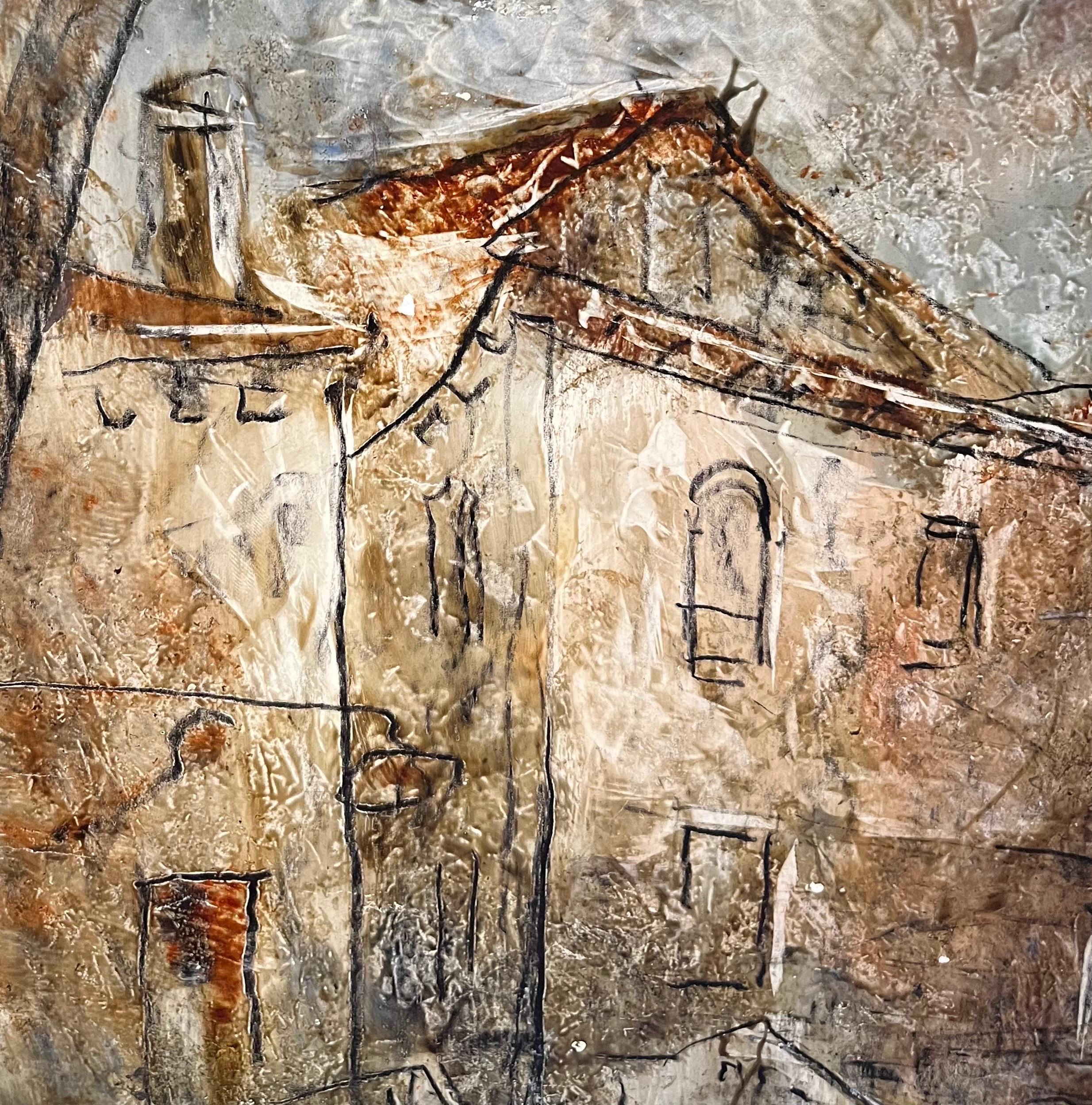 Huile sur toile 70x50 cm de Vivaldo Martini en vente 4