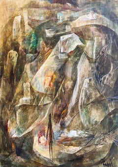 Città immaginaria di Vivaldo Martini - Olio su tela 70x50 cm