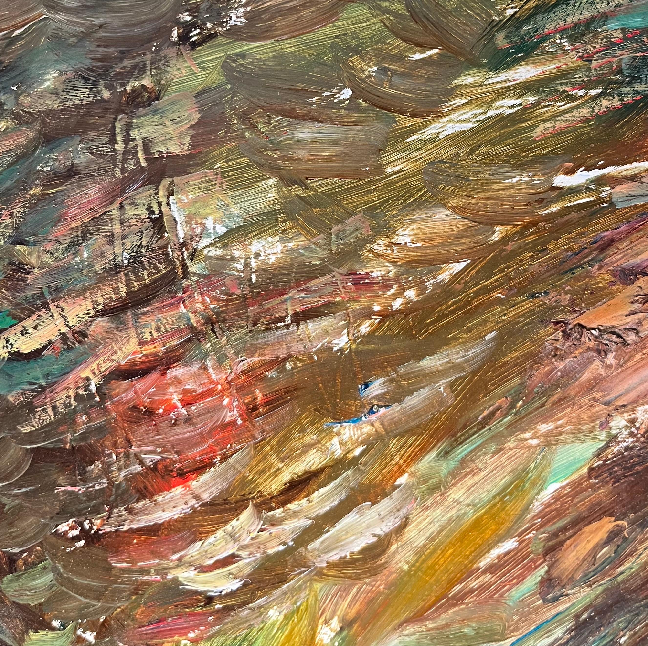 Autorretrato de Vivaldo Martini - Óleo sobre masonita 70,5x50 cm en venta 9