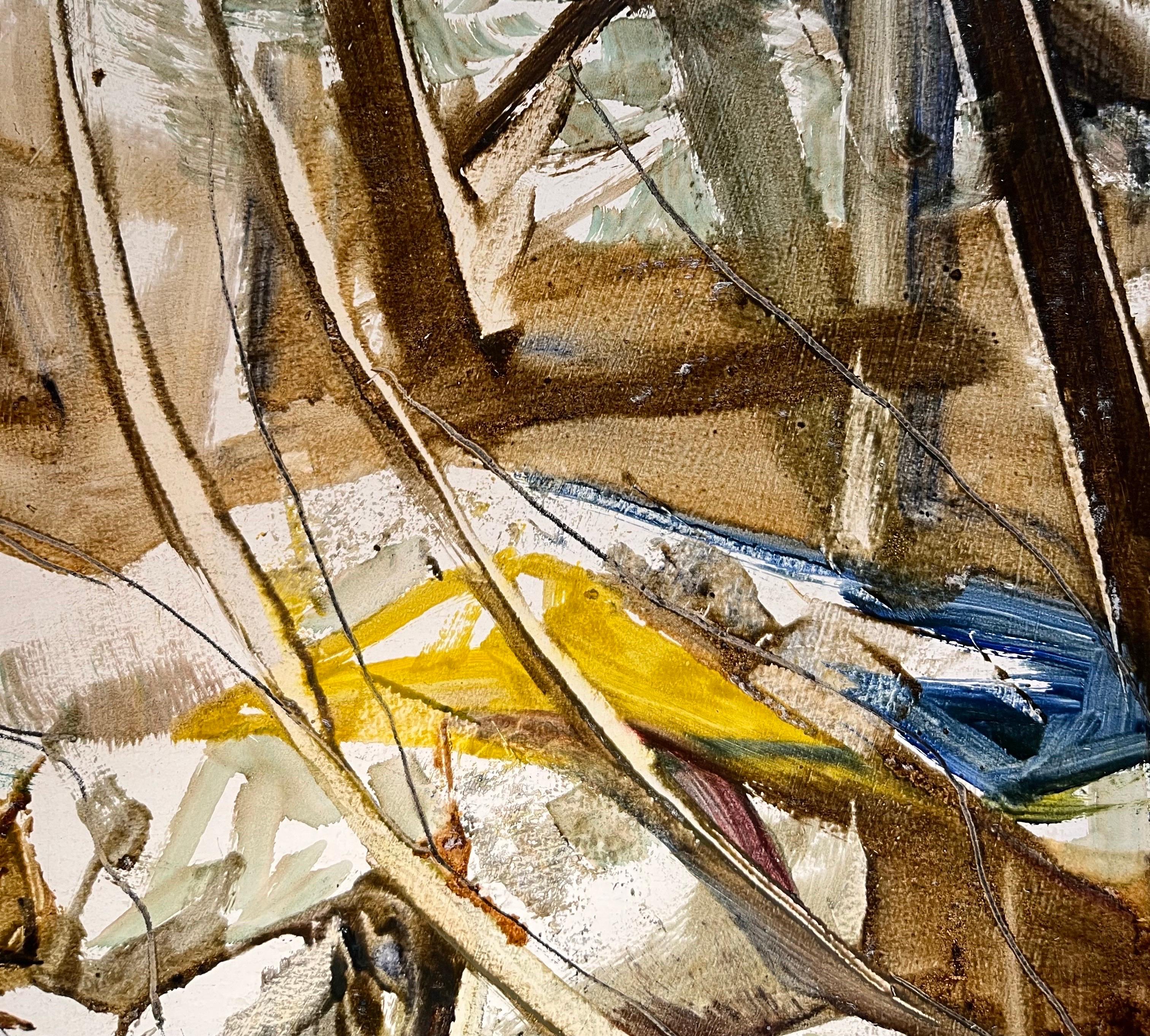 Bodegón de Vivaldo Martini - Óleo sobre lienzo 40x65 cm en venta 7