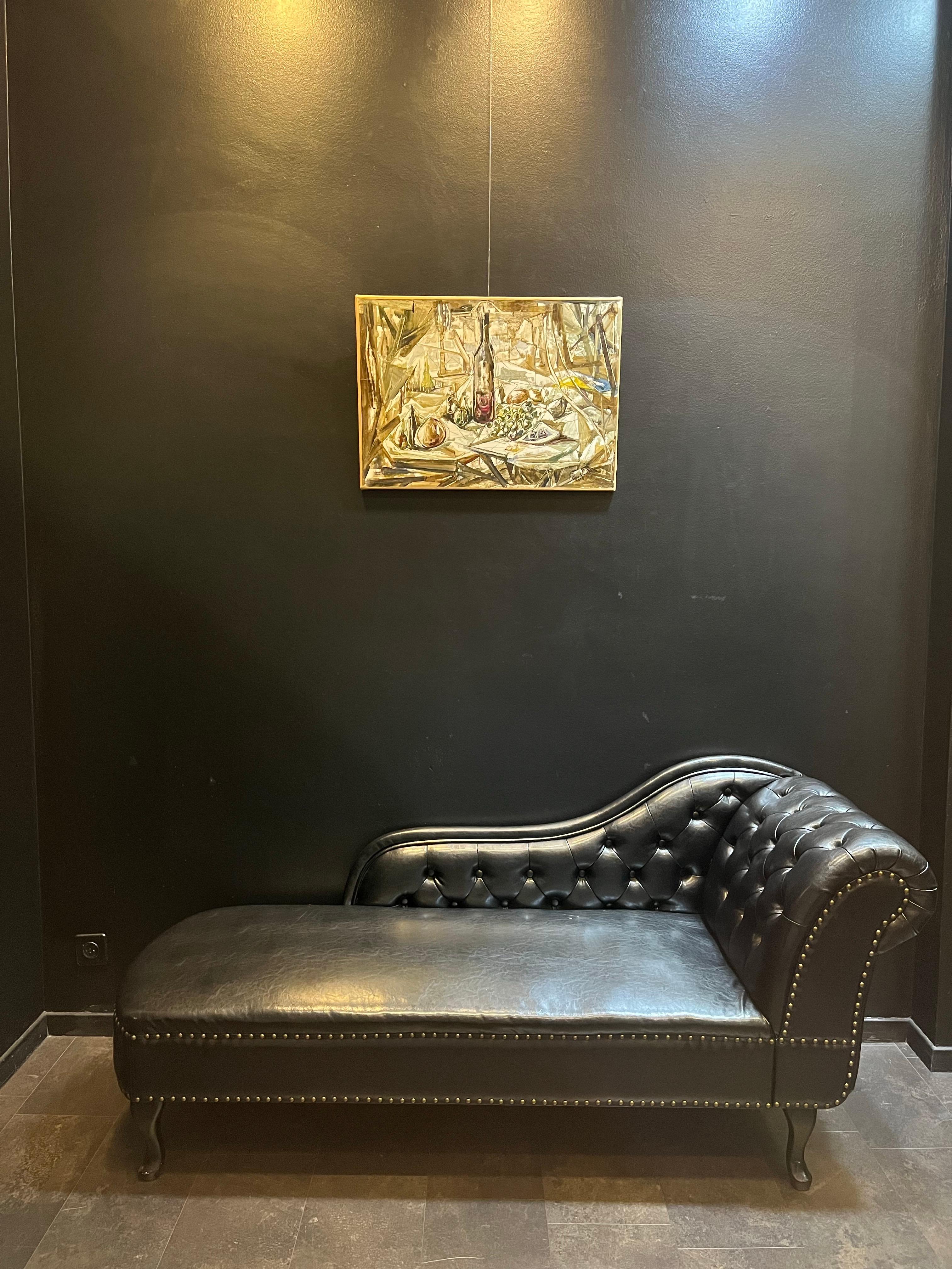 Bodegón de Vivaldo Martini - Óleo sobre lienzo 40x65 cm en venta 8