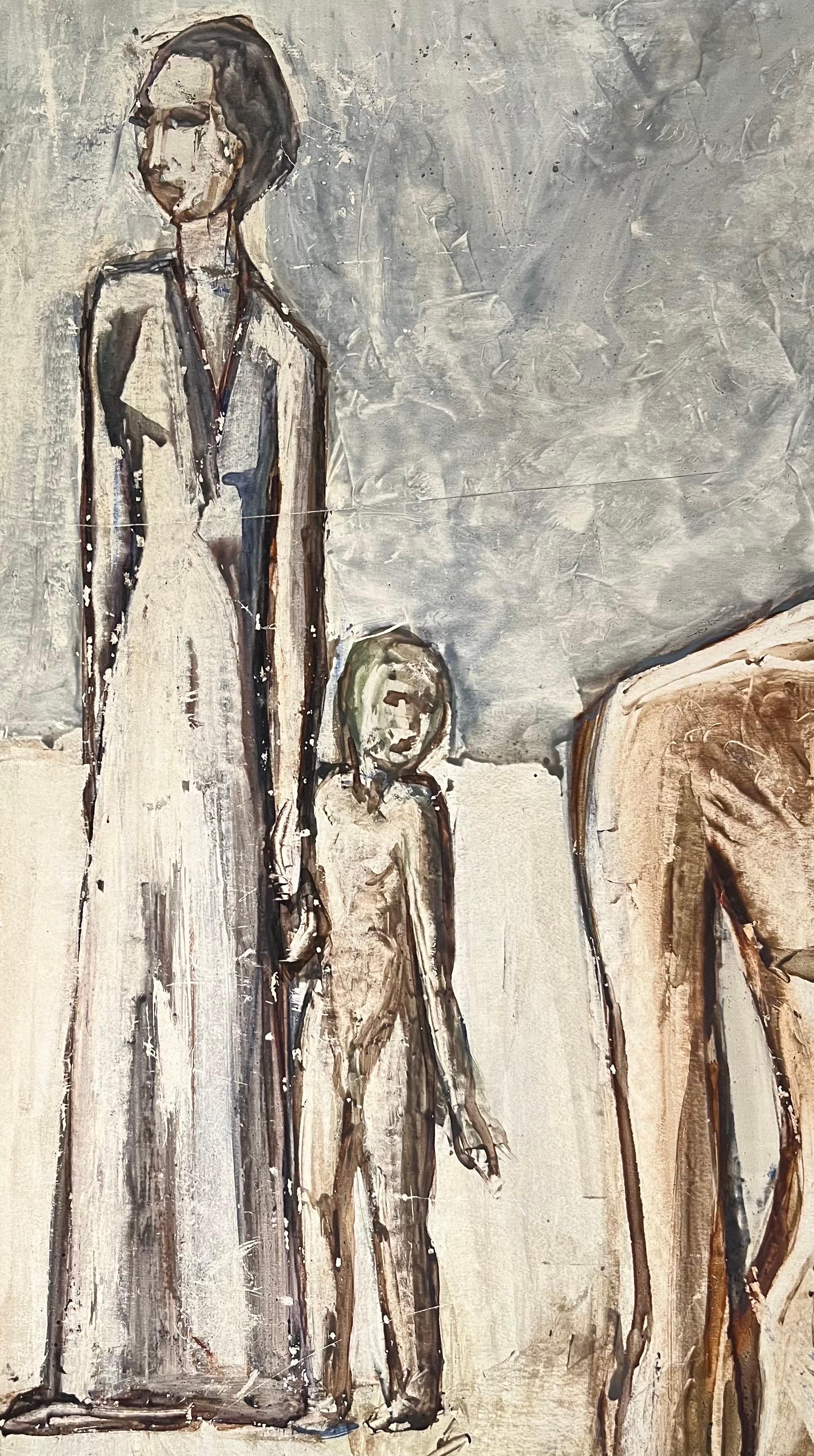 Weightlifter by Vivaldo Martini - Oil on canvas 50x60 cm For Sale 5
