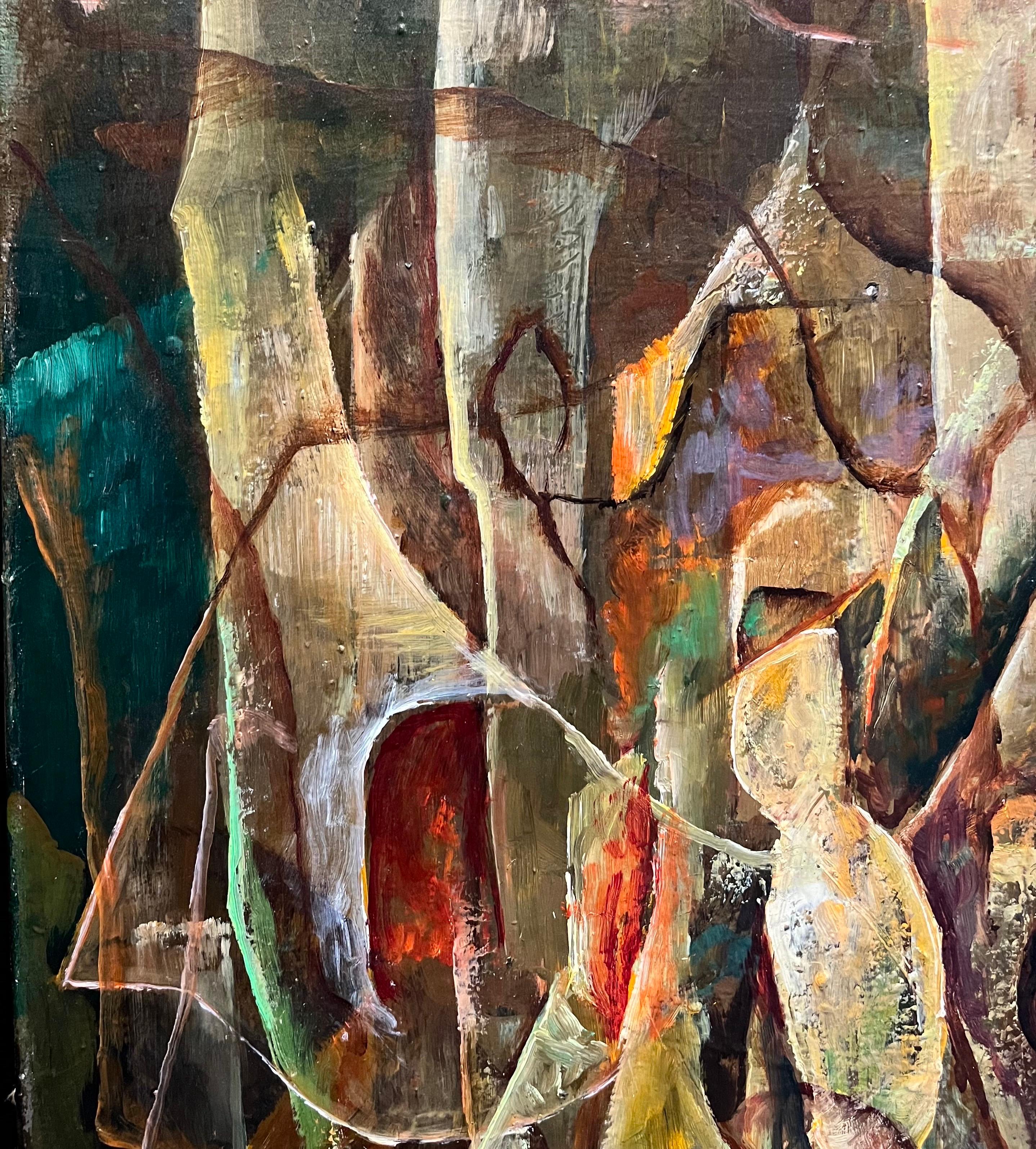 A. Winter di Vivaldo Martini - Olio su tela 73x100 cm in vendita 5