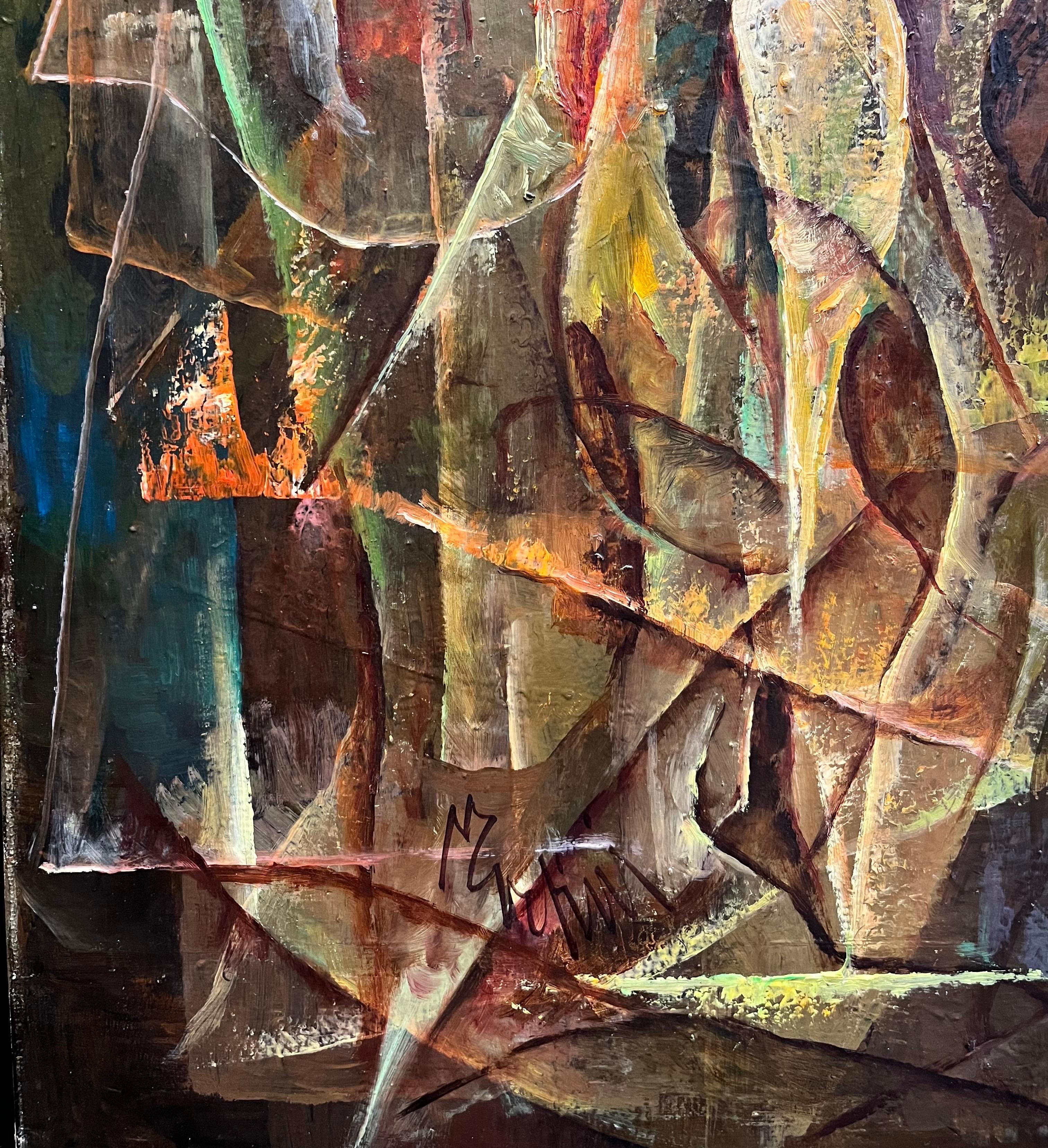 A. Winter di Vivaldo Martini - Olio su tela 73x100 cm in vendita 6