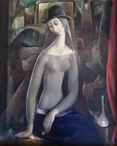 Woman in hat