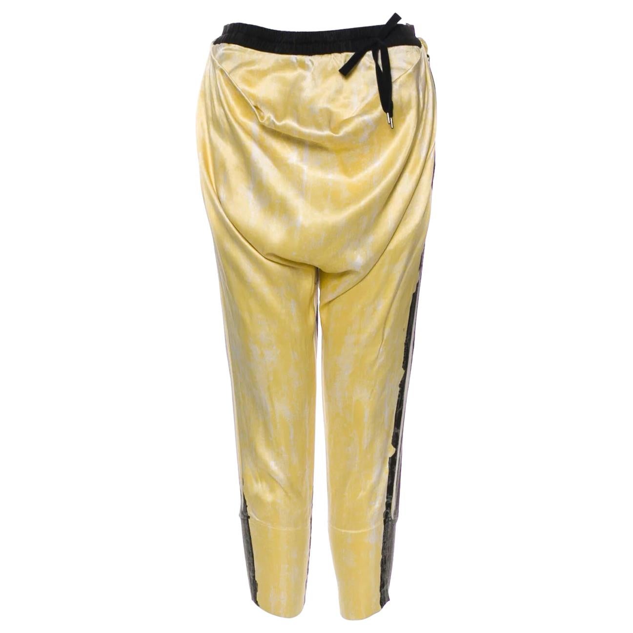 Vivienne Westwood pantalon de survêtement jaune