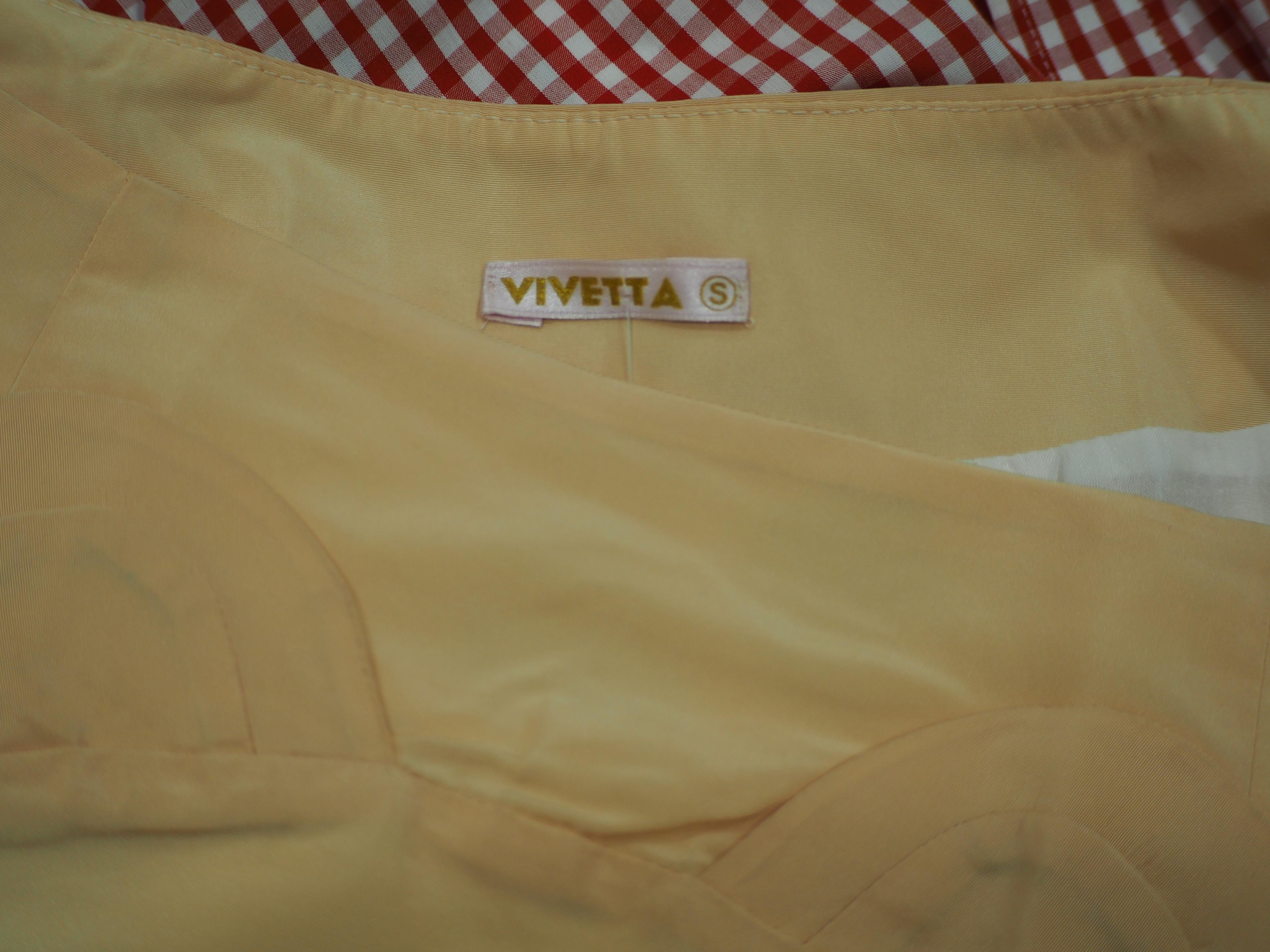 Vivetta bear beige skirt  2