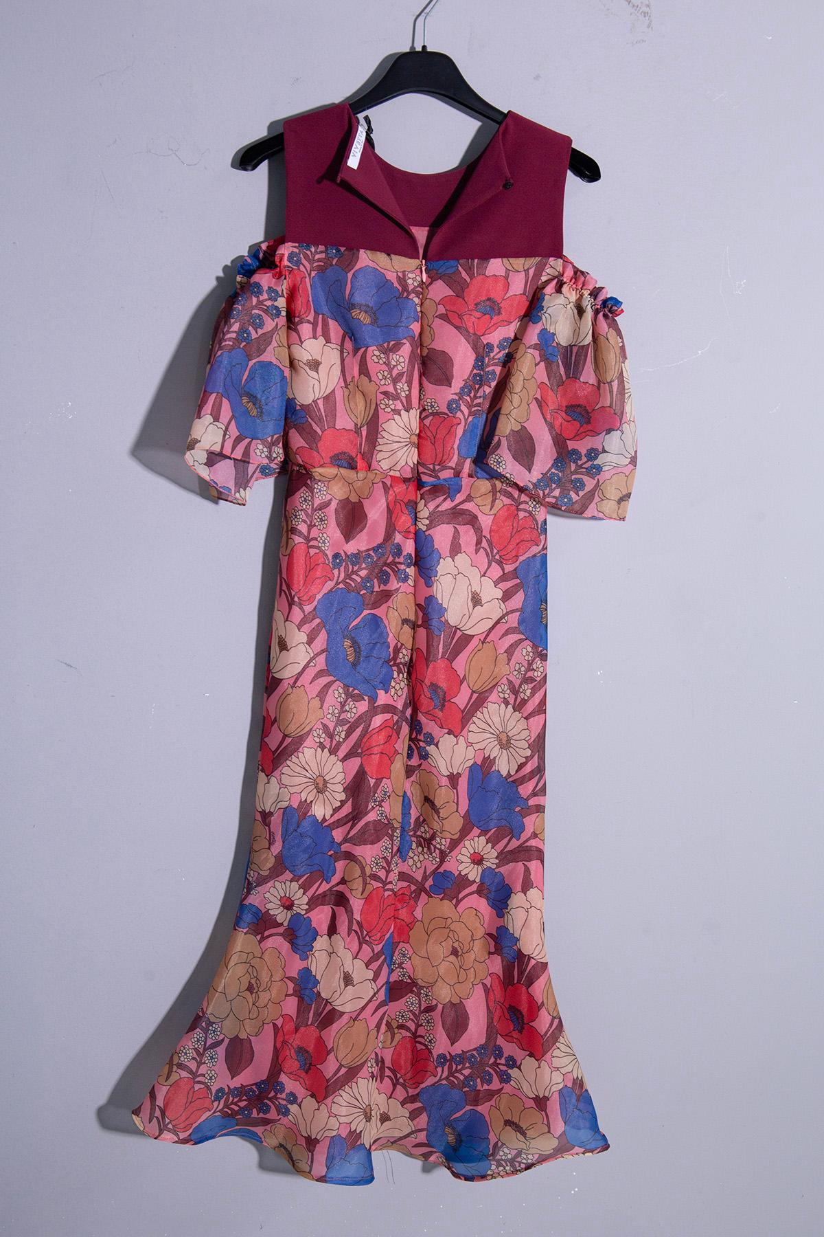 Vivetta elegant floral pattern cocktail dress For Sale 2