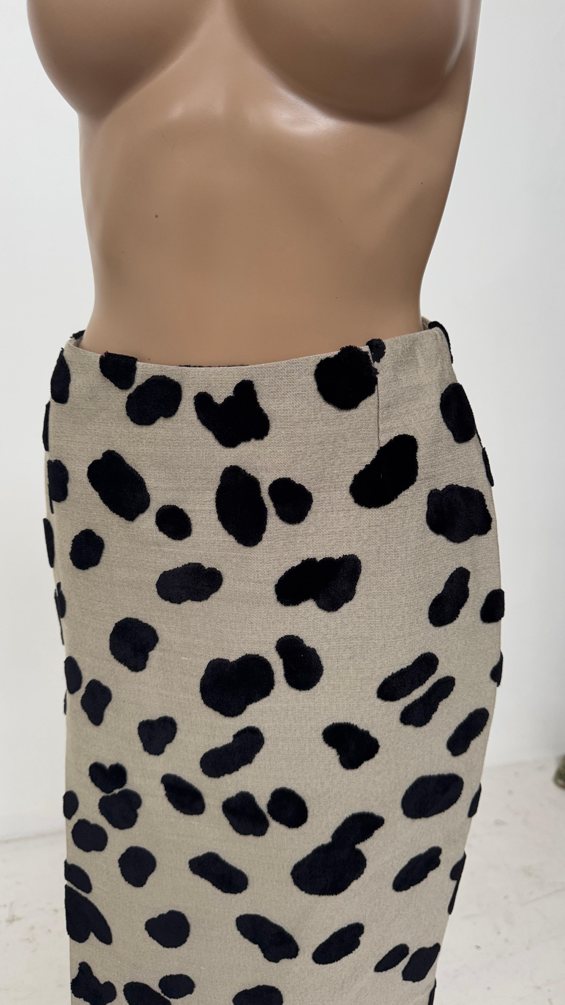 Women's Vivetta Leopard Print Midi Pencil Skirt - We pay for import duty!