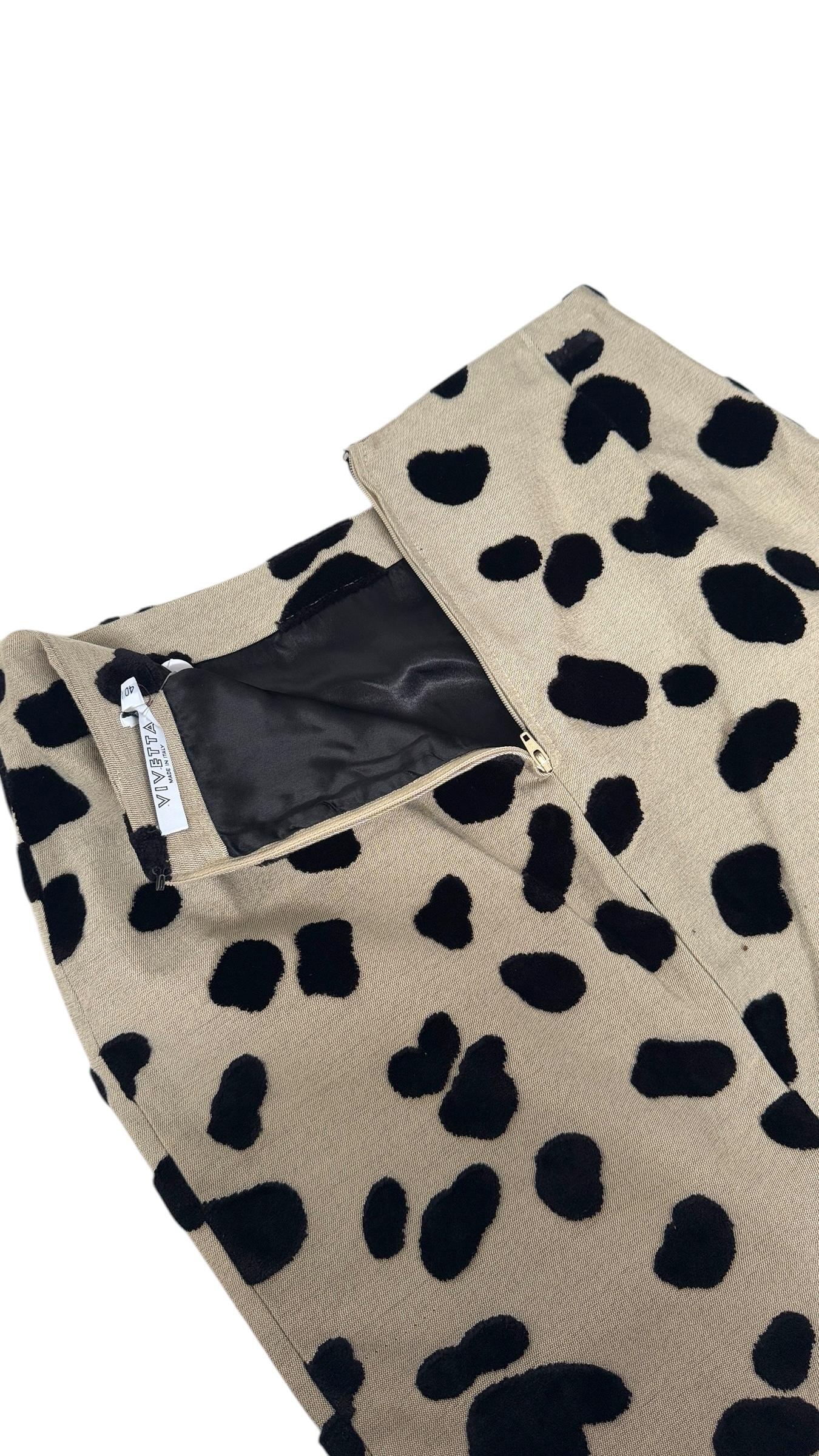 Vivetta Leopard Print Midi Pencil Skirt - We pay for import duty! 4