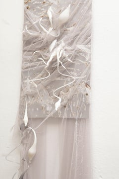 Vivian Alarcón  Escultura mural textil contemporánea en técnica mixta