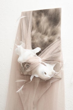 Vivian Alarcón Contemporary Mixed Media Textile Wall Sculpture