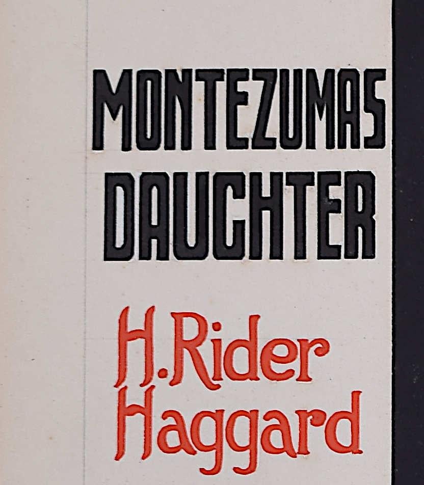 Hija de Montezumas, cubierta original de libro de época en venta 1