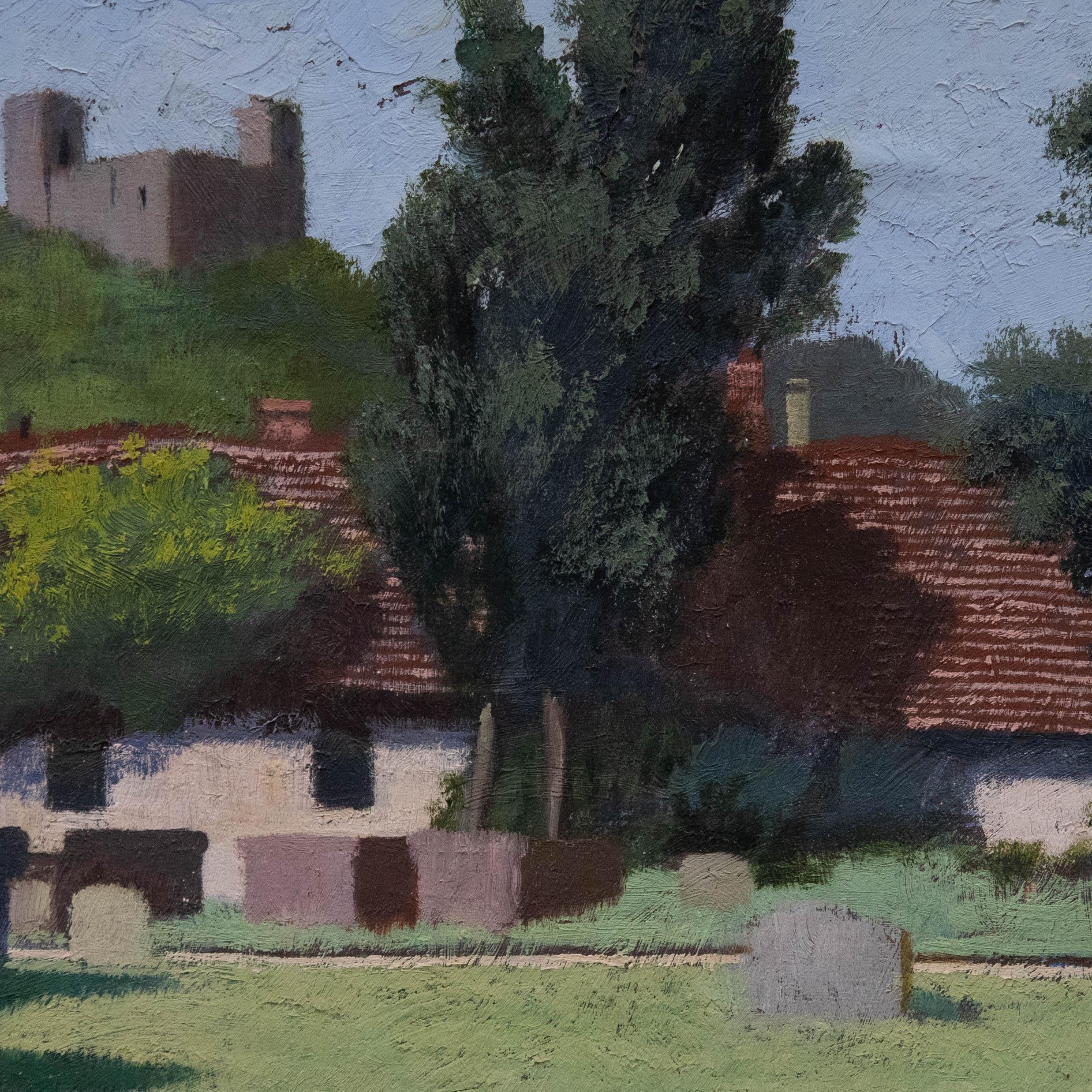 Vivian Bewick (1912-1999) - Mid 20th Century Oil, Castle Hedingham, Essex 3
