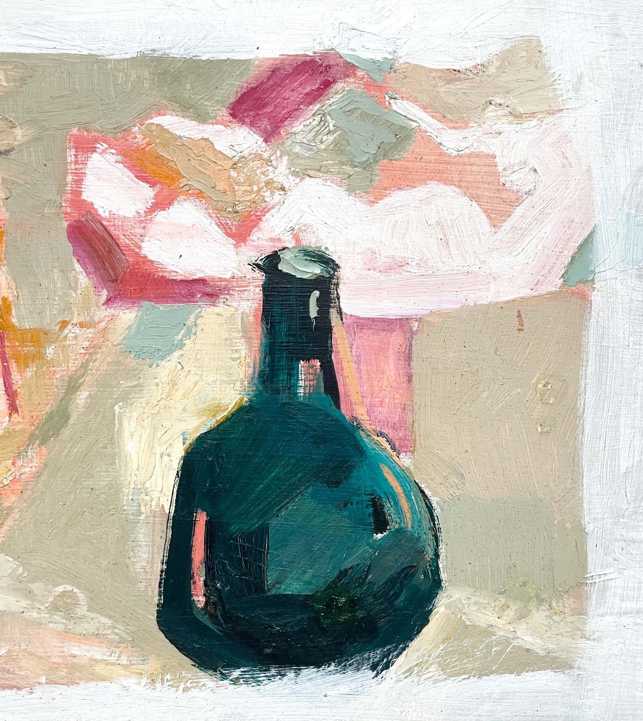 A Fabulous '50s Mid-Century Modern Still Life Painting By Vivian Kinsley Chapin For Sale 3
