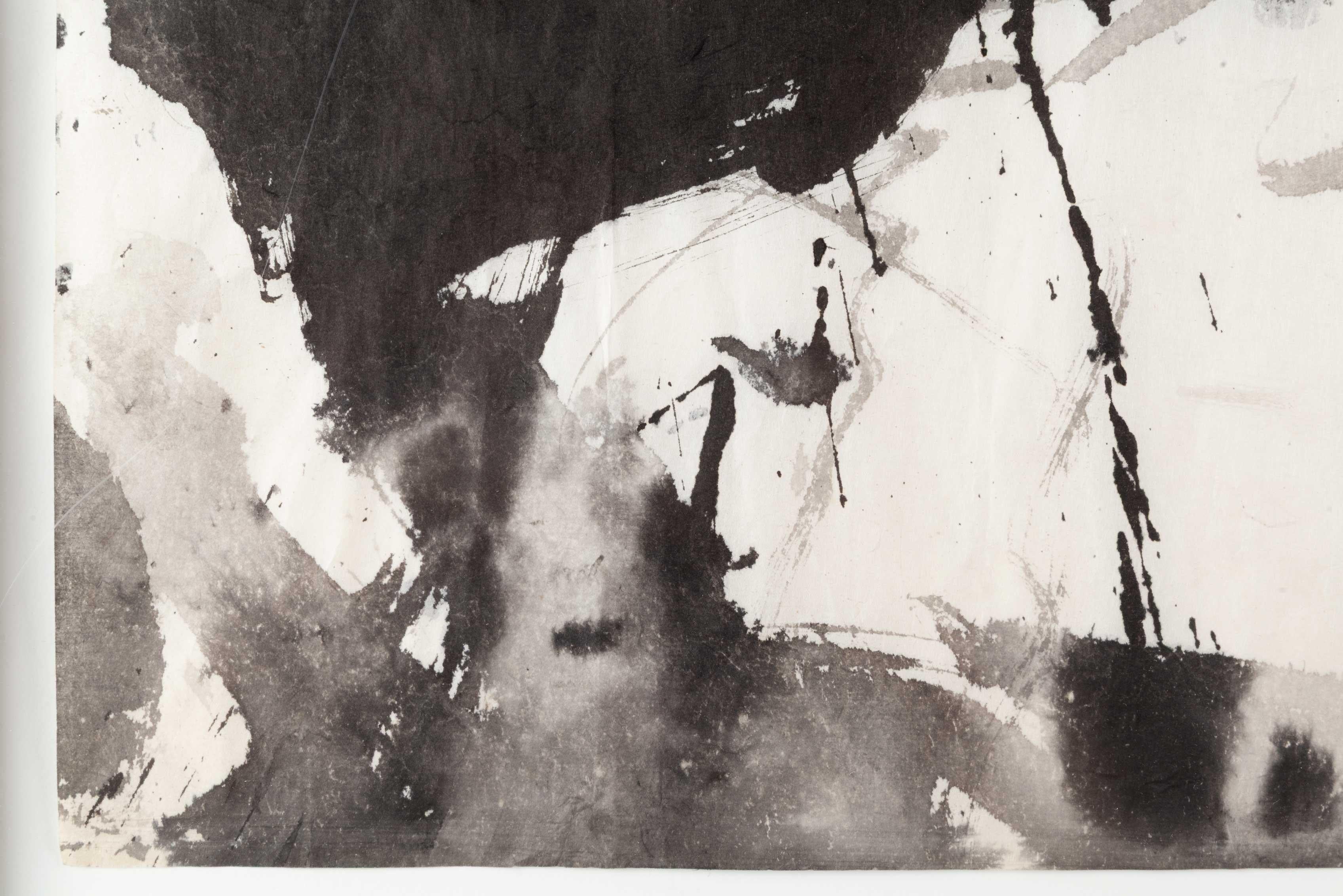 Senza titolo, 1962 - Abstract Painting Grigio di Vivian Springford