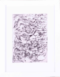 Vivian Stanshall, British, etching 'The foaming brine', signed 'Vivian'