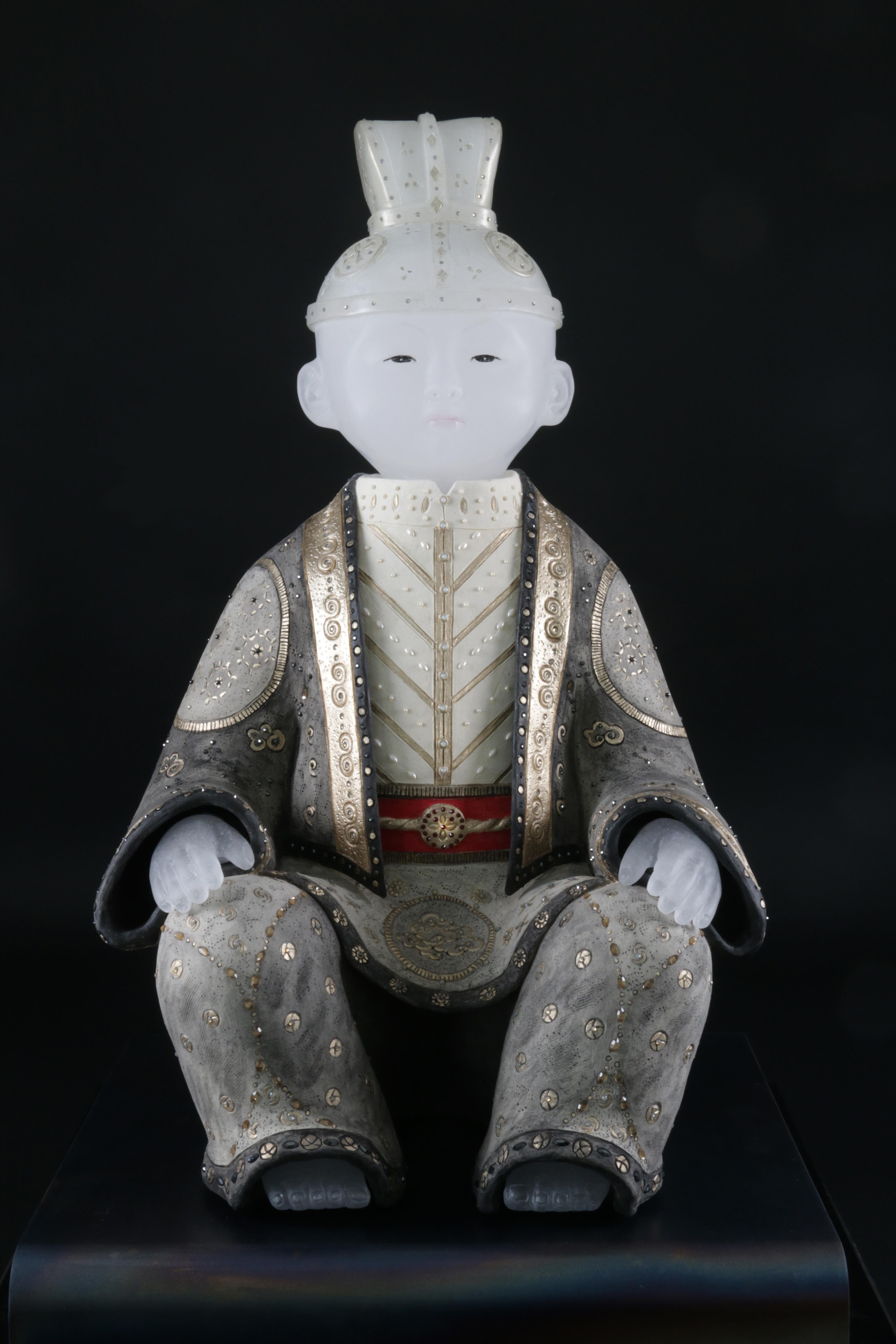 Vivian Wang Figurative Sculpture – Himmlisch
