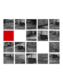 “Cuadriculado Rojo”, 2020, Photo on Paper, Edit 1/5, Abstract Photorealist