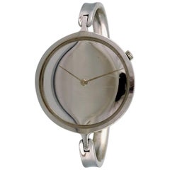 Vintage Vivianna Torun Bülow-Hübe for Georg Jensen a Lady's Bangle Wristwatch