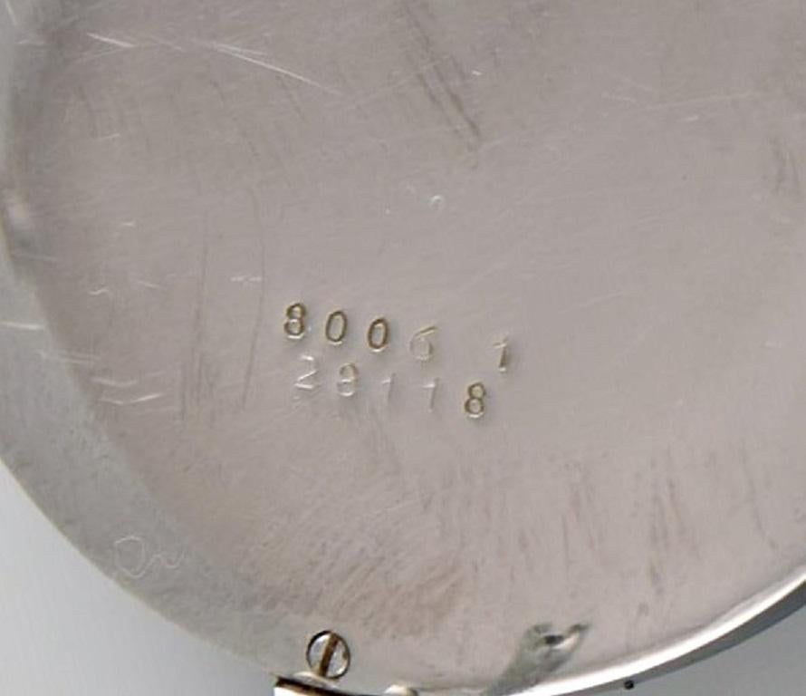 Vivianna Torun Bülow-Hübe for Georg Jensen, Ladies Wristwatch in Steel, 1970s 1