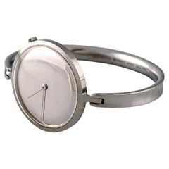 Vivianna Torun Bülow-Hübe per Georg Jensen, Orologio da polso da donna in Steele, anni '70