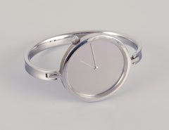 Vivianna Torun Bülow-Hübe for Georg Jensen, steel wristwatch. Model 327.