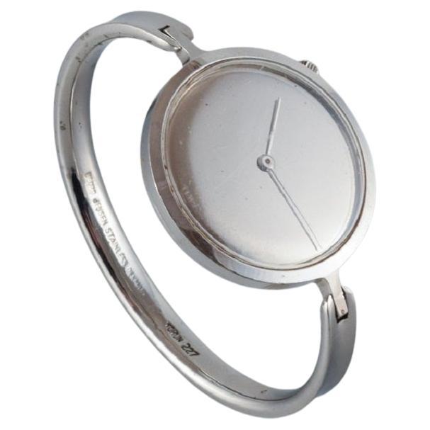 Vivianna Torun Bülow-Hübe, steel wristwatch. Design 227. For Sale