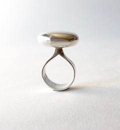 Vivianna Torun for Georg Jensen Sterling Silver Danish Modernist Ring