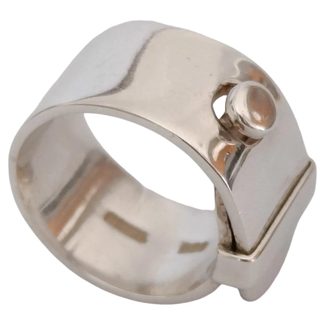 Vivianna Torun Silver Belt Buckle Ring