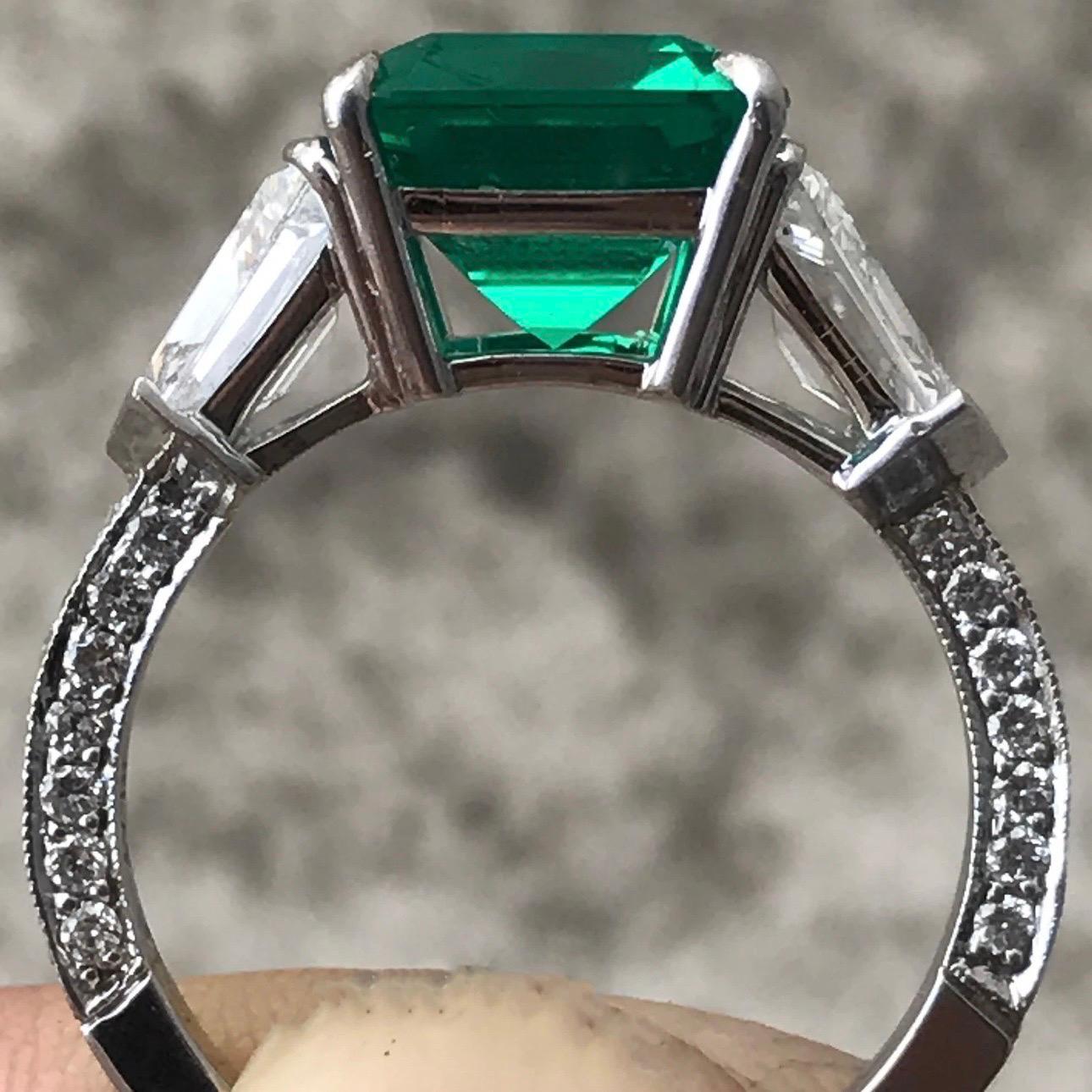 B8099001


Ring May be made to order from scratch to accommodate your exact finger size

or a different stone if the budget requires it, takes approximately 3-6 weeks


Setting with no center stone can be purchased also.


Center Stone Emerald