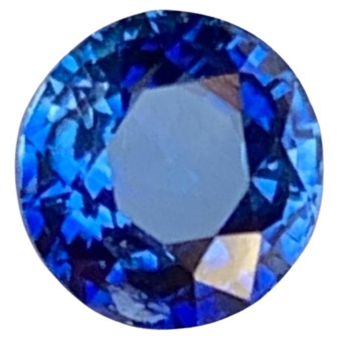Vivid Blue Natural Ceylon Sapphire Ring Loose Gemstone 1.34 Ct Oval Cut-Jewelry